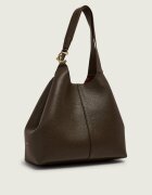 COCCINELLE De piele geantă shopper + borsetă C-Easy