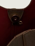 COCCINELLE De piele geantă shopper + borsetă C-Easy