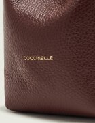 COCCINELLE De piele geantă shopper + borsetă C-Easy