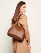 COCCINELLE De piele geantă shopper + borsetă C-Easy