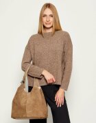 COCCINELLE De piele geantă shopper + borsetă C-Easy