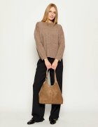 COCCINELLE De piele geantă shopper + borsetă C-Easy