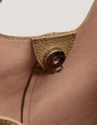 COCCINELLE De piele geantă shopper + borsetă C-Easy