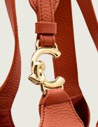 COCCINELLE De piele geantă shopper + borsetă C-EASY