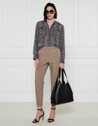 COCCINELLE De piele geantă shopper + borsetă C-Easy