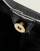 COCCINELLE De piele geantă shopper + borsetă C-Easy