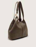 COCCINELLE De piele geantă shopper + borsetă C-Easy