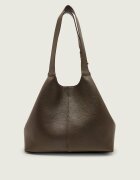 COCCINELLE De piele geantă shopper + borsetă C-Easy