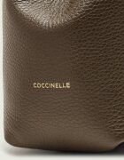 COCCINELLE De piele geantă shopper + borsetă C-Easy