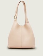 COCCINELLE De piele geantă shopper + borsetă C-Easy