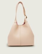 COCCINELLE De piele geantă shopper + borsetă C-Easy