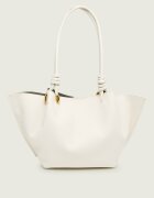 COCCINELLE De piele geantă shopper + borsetă FINN