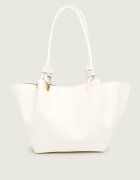 COCCINELLE De piele geantă shopper + borsetă FINN