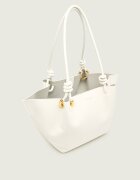 COCCINELLE De piele geantă shopper + borsetă FINN