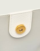 COCCINELLE De piele geantă shopper + borsetă FINN
