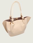 COCCINELLE De piele geantă shopper + borsetă Finn