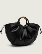 COCCINELLE De piele geantă shopper + borsetă Shell