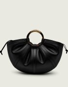 COCCINELLE De piele geantă shopper + borsetă Shell