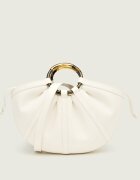 COCCINELLE De piele geantă shopper + borsetă Shell