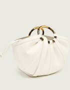 COCCINELLE De piele geantă shopper + borsetă Shell
