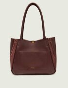 COCCINELLE De piele geantă shopper Pansy | piele întoarsă