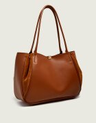 COCCINELLE De piele geantă shopper Pansy | piele întoarsă