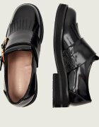 COCCINELLE De piele pantofi monk Campus