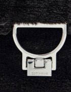 COCCINELLE Geantă pe umăr Arlettis | shearling cu adaos de piele