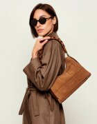 COCCINELLE Geantă pe umăr Boheme | piele întoarsă