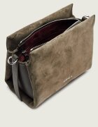 COCCINELLE Geantă pe umăr Boheme | piele întoarsă cu adaos de piele