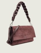 COCCINELLE Geantă pe umăr Boheme | piele întoarsă cu adaos de piele