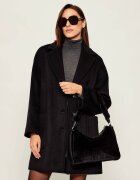 COCCINELLE Geantă pe umăr Boheme | shearling cu adaos de piele