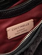 COCCINELLE Geantă pe umăr Boheme | shearling cu adaos de piele