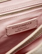 COCCINELLE Geantă pe umăr Mavery | piele întoarsă cu adaos de piele