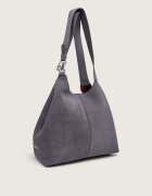 COCCINELLE Geantă shopper + borsetă C-Easy | piele întoarsă