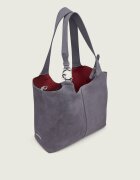 COCCINELLE Geantă shopper + borsetă C-Easy | piele întoarsă