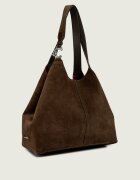 COCCINELLE Geantă shopper + borsetă C-Easy | piele întoarsă