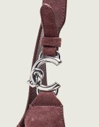 COCCINELLE Geantă shopper + borsetă C-Easy | piele întoarsă