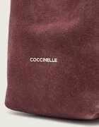 COCCINELLE Geantă shopper + borsetă C-Easy | piele întoarsă