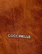 COCCINELLE Geantă shopper + borsetă C-Easy | piele întoarsă