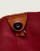 COCCINELLE Geantă shopper + borsetă C-Eeasy | piele întoarsă