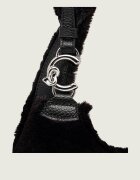 COCCINELLE Geantă shopper C-Easy | shearling cu adaos de piele