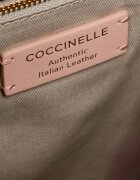COCCINELLE Geantă shopper Sabine cu adaos de piele