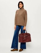 COCCINELLE Geantă shopper Sabine | piele întoarsă