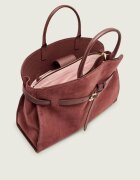COCCINELLE Geantă shopper Sabine | piele întoarsă