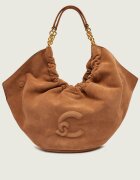 COCCINELLE Geantă shopper Smash | piele întoarsă