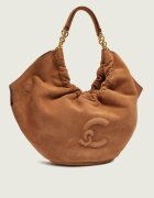 COCCINELLE Geantă shopper Smash | piele întoarsă
