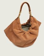 COCCINELLE Geantă shopper Smash | piele întoarsă