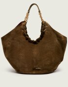 COCCINELLE Geantă shopper Smash | piele întoarsă