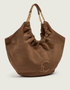 COCCINELLE Geantă shopper Smash | piele întoarsă